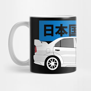 Side View Lancer Evo6 Mug